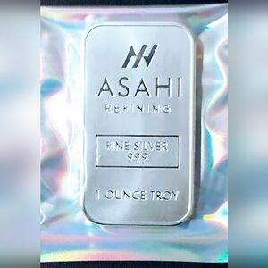 1 Ounce Asahi Refining Silver Bar